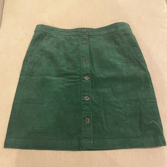 NWT Jcrew factory corduroy skirt 8 - Picture 1 of 3
